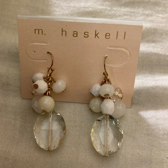 M. Haskell Beaded Drop Earrings - Picture 3 of 4